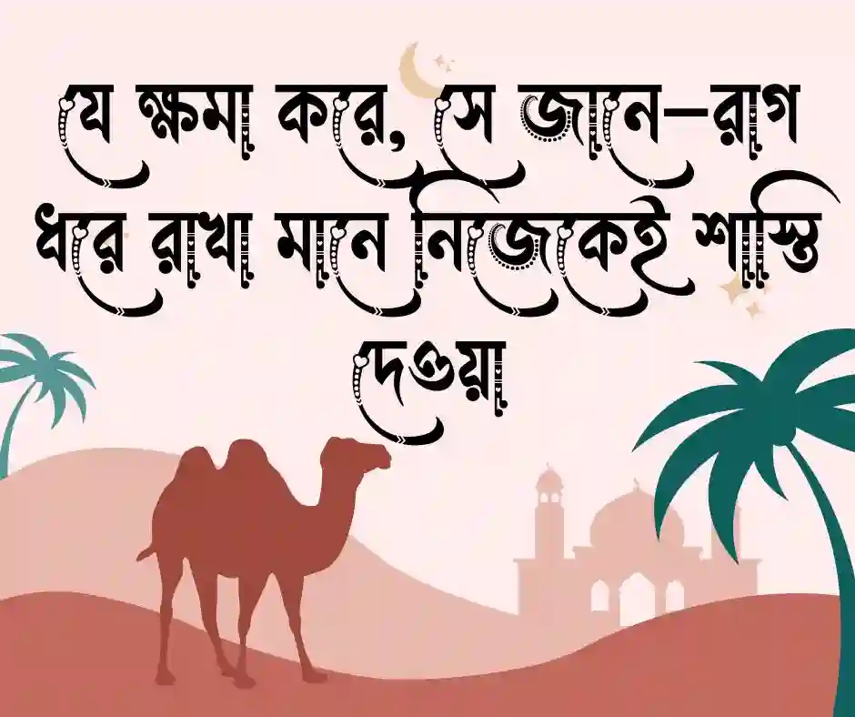 ক্ষমা নিয়ে স্ট্যাটাস