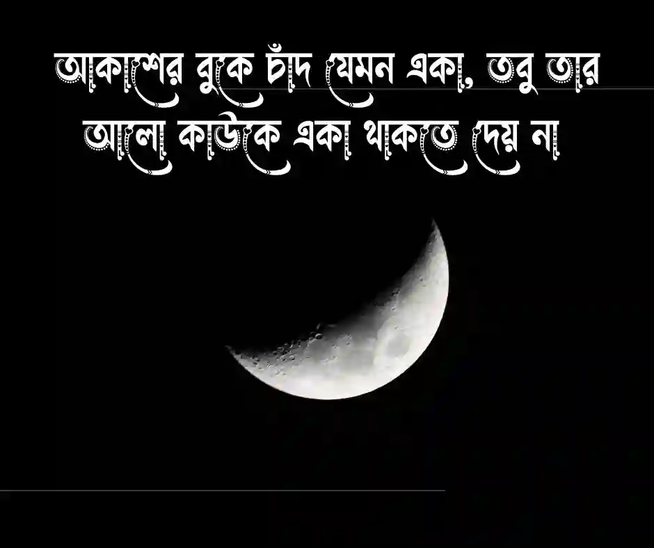 চাঁদ নিয়ে ক্যাপশন