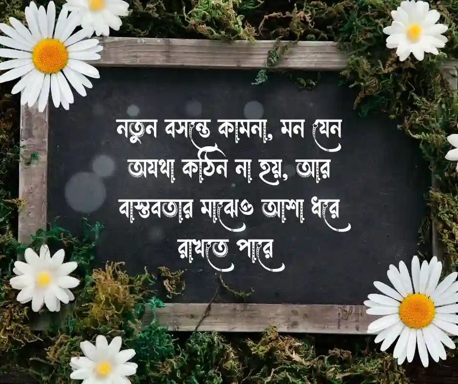বসন্তের শুভেচ্ছা&nbsp;