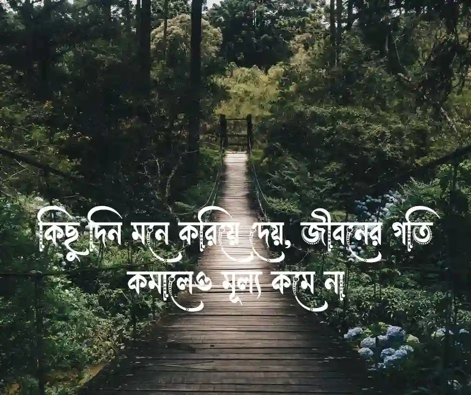সুন্দর দিন নিয়ে স্ট্যাটাস