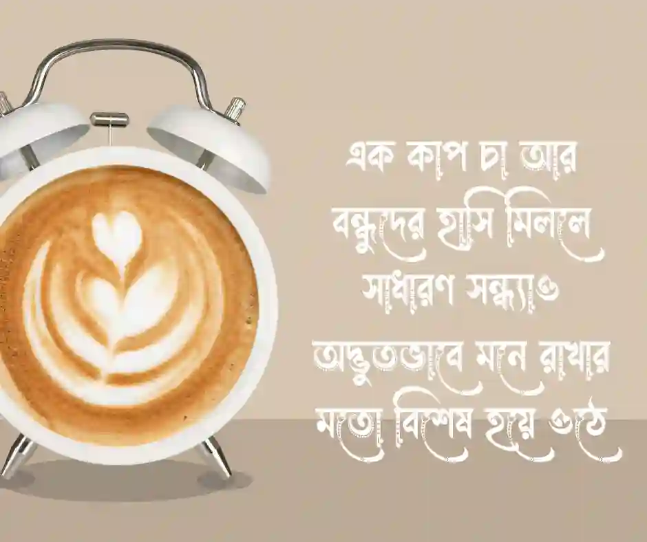 বন্ধুদের সাথে কাটানো সময় নিয়ে স্ট্যাটাস